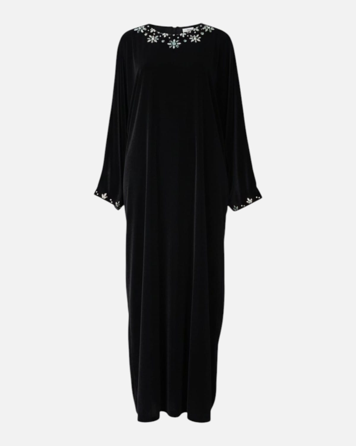 Traditional Afghan Velvet Dress with Embroidery 5