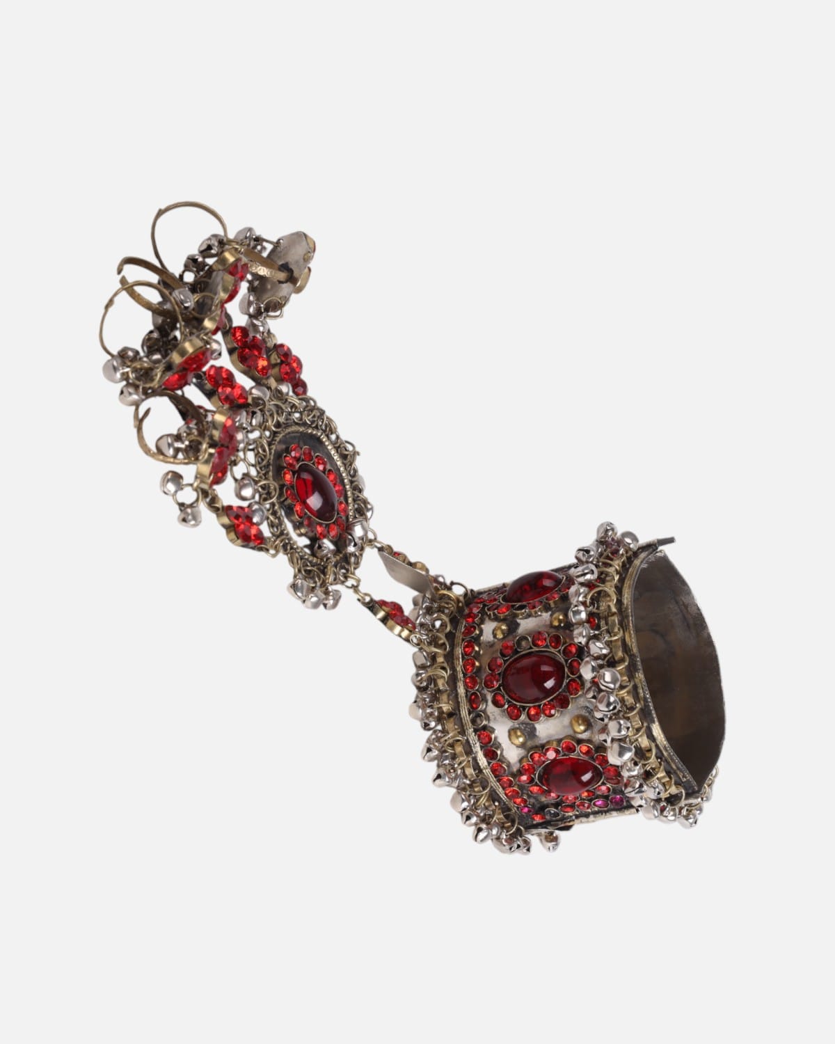 Afghan Traditional Red Jewelry Set 3