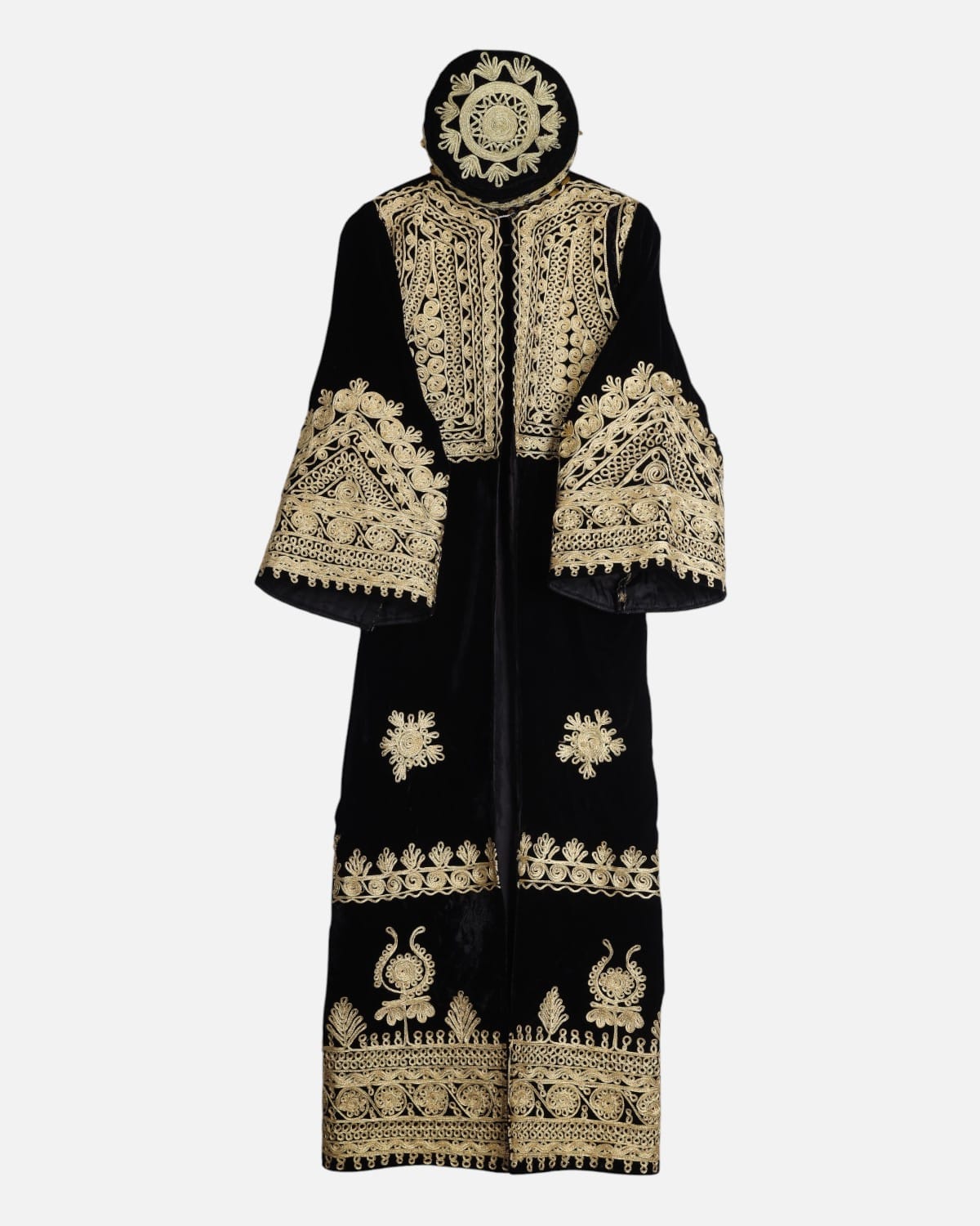 Long Coat Charma Dozi Chapan with Hat 3