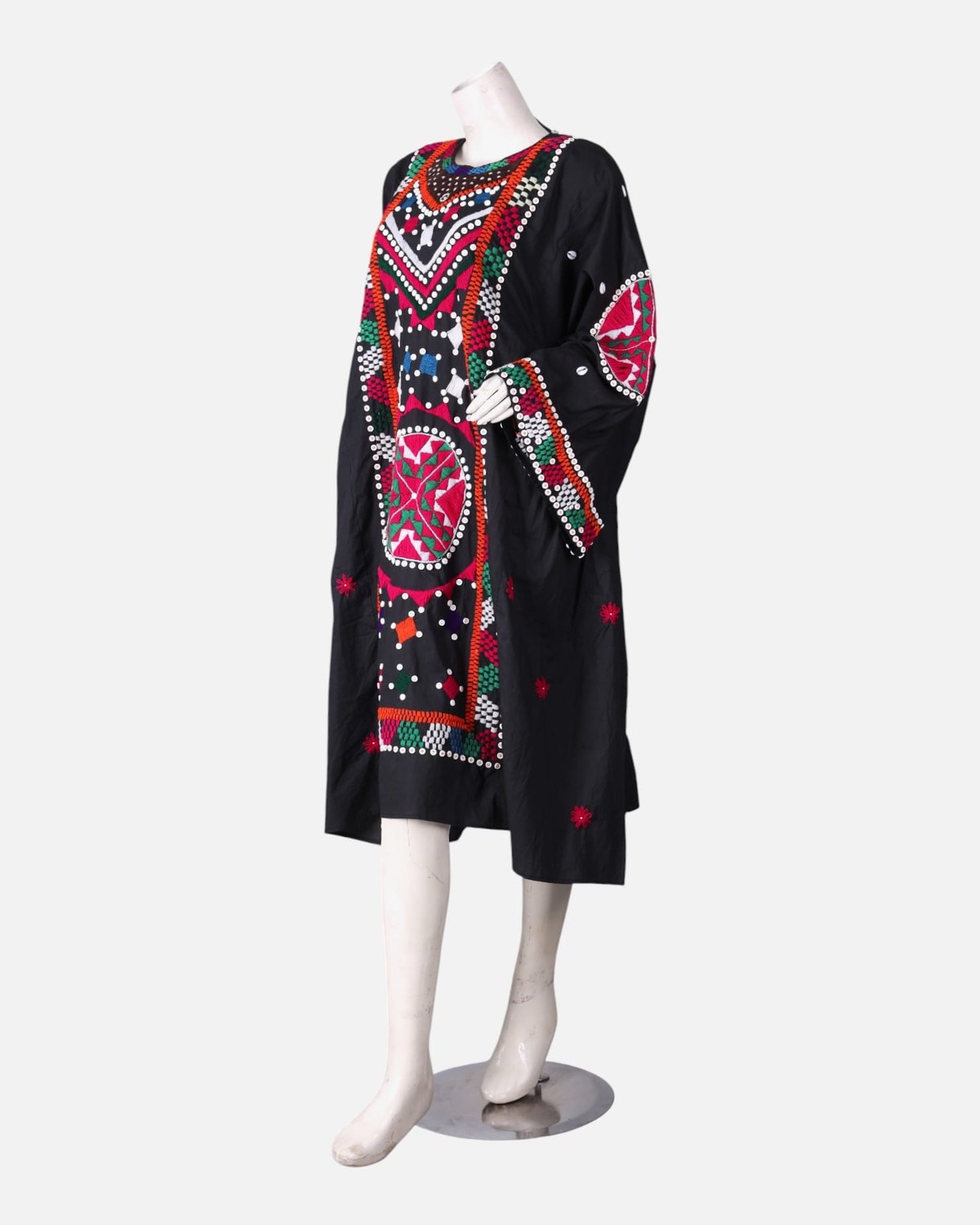 Afghan Kandahari Chapan with Handcrafted Embroidery 4