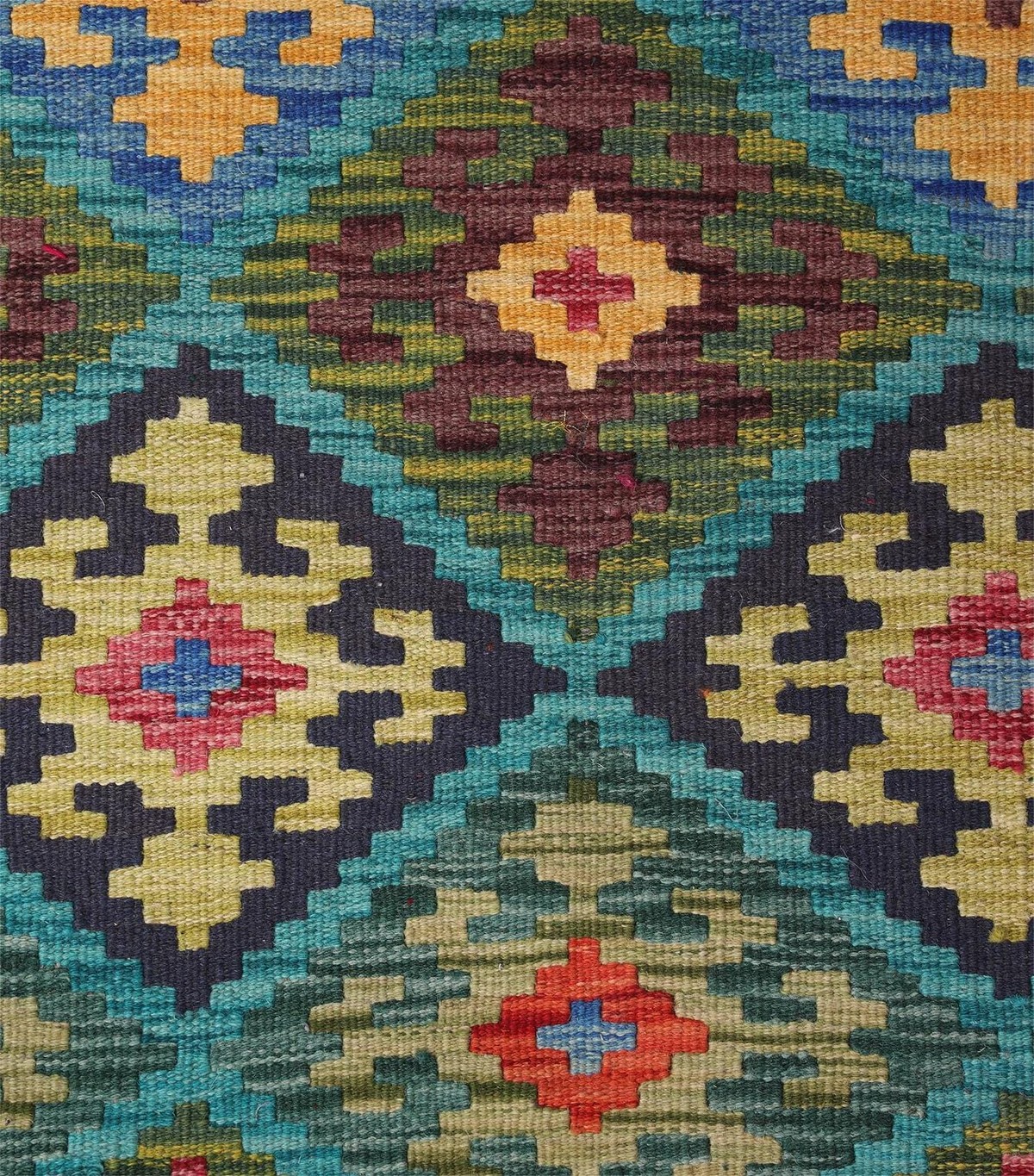 Multicolor Handwoven Mazari Kilim 2