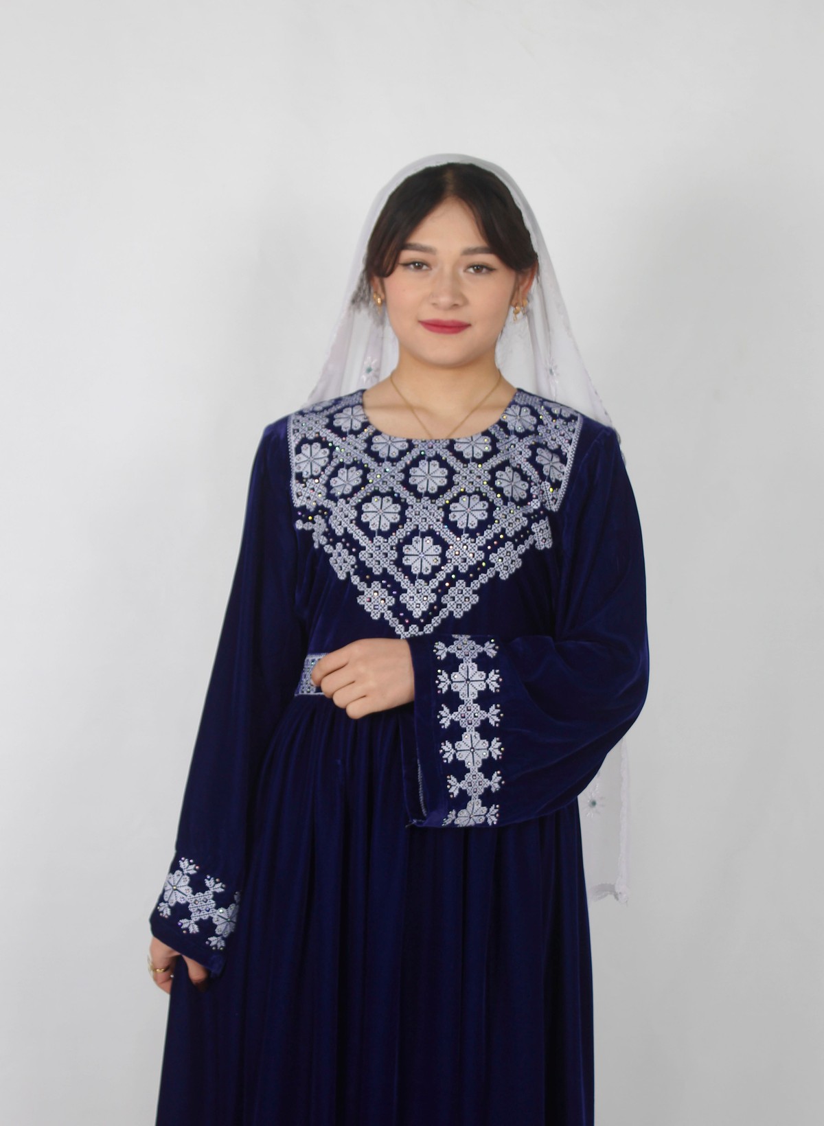 Hazaragi dress premium velvet fabric 3