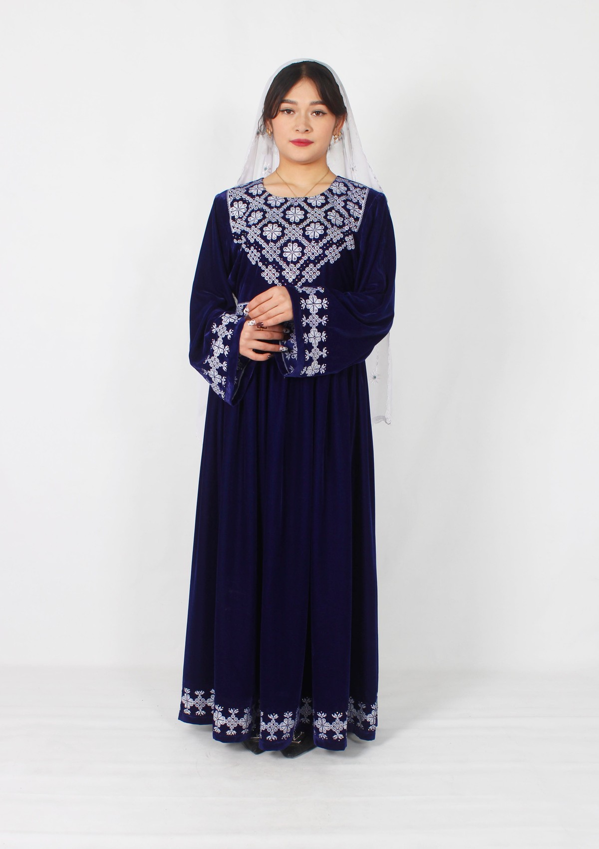 Hazaragi dress premium velvet fabric 4