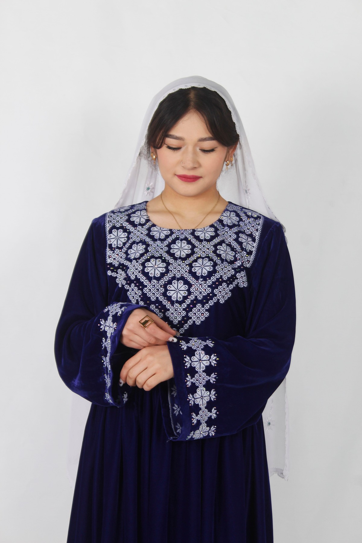 Hazaragi dress premium velvet fabric 2