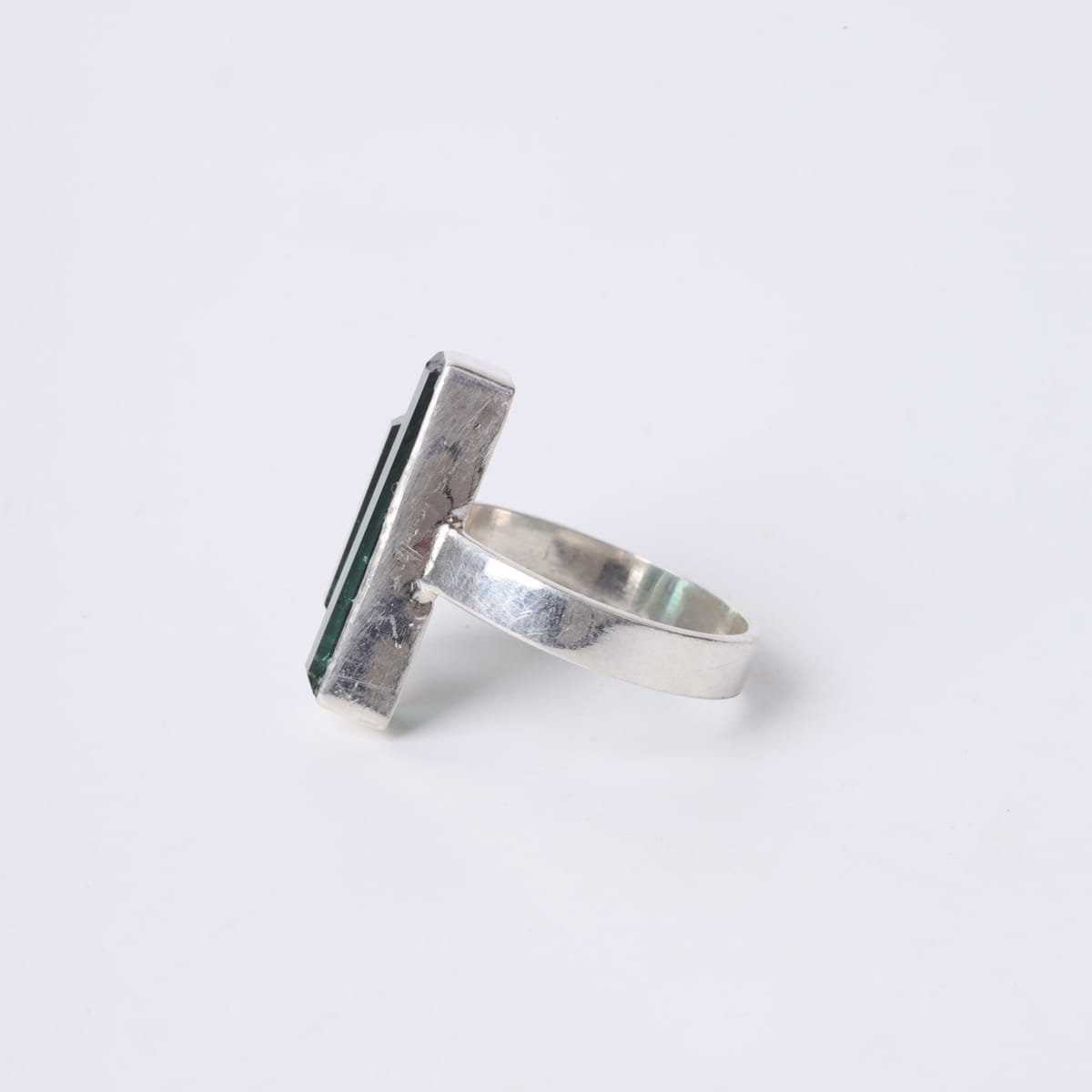 Double Green Tourmaline Ring 7