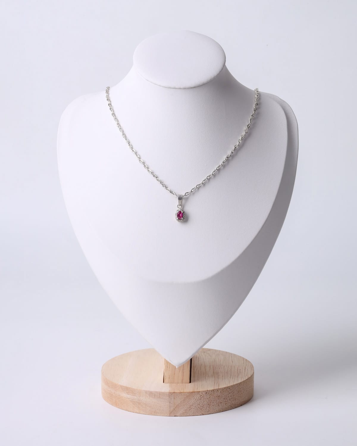 Ruby Quartz Silver Pendant 3