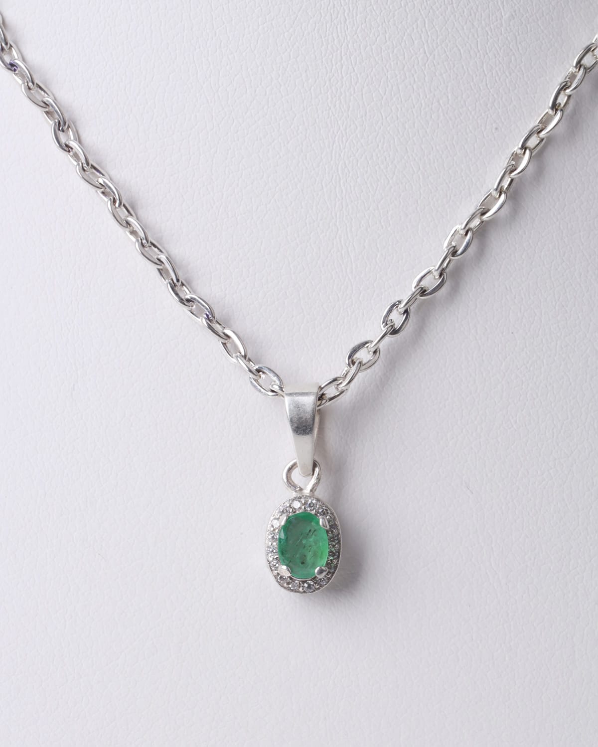 Panjshir Emerald Silver Pendant 3