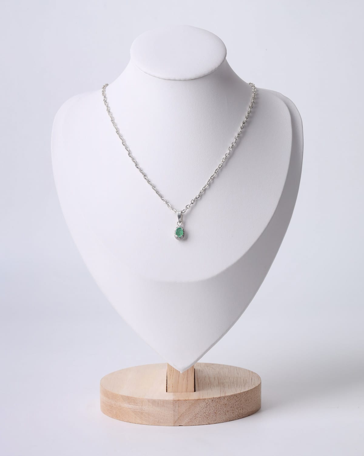 Panjshir Emerald Silver Pendant 2