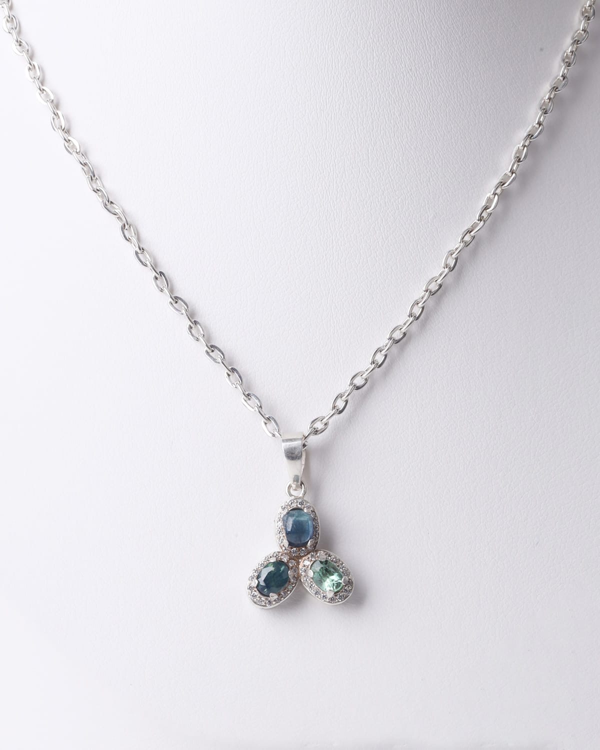 Noorstani Tourmaline Trio Necklace 1