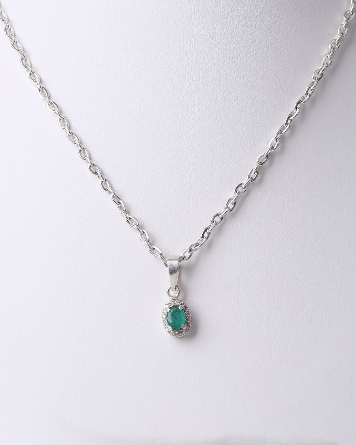 Panjshir Emerald Pendant Lightweight Handmade 1