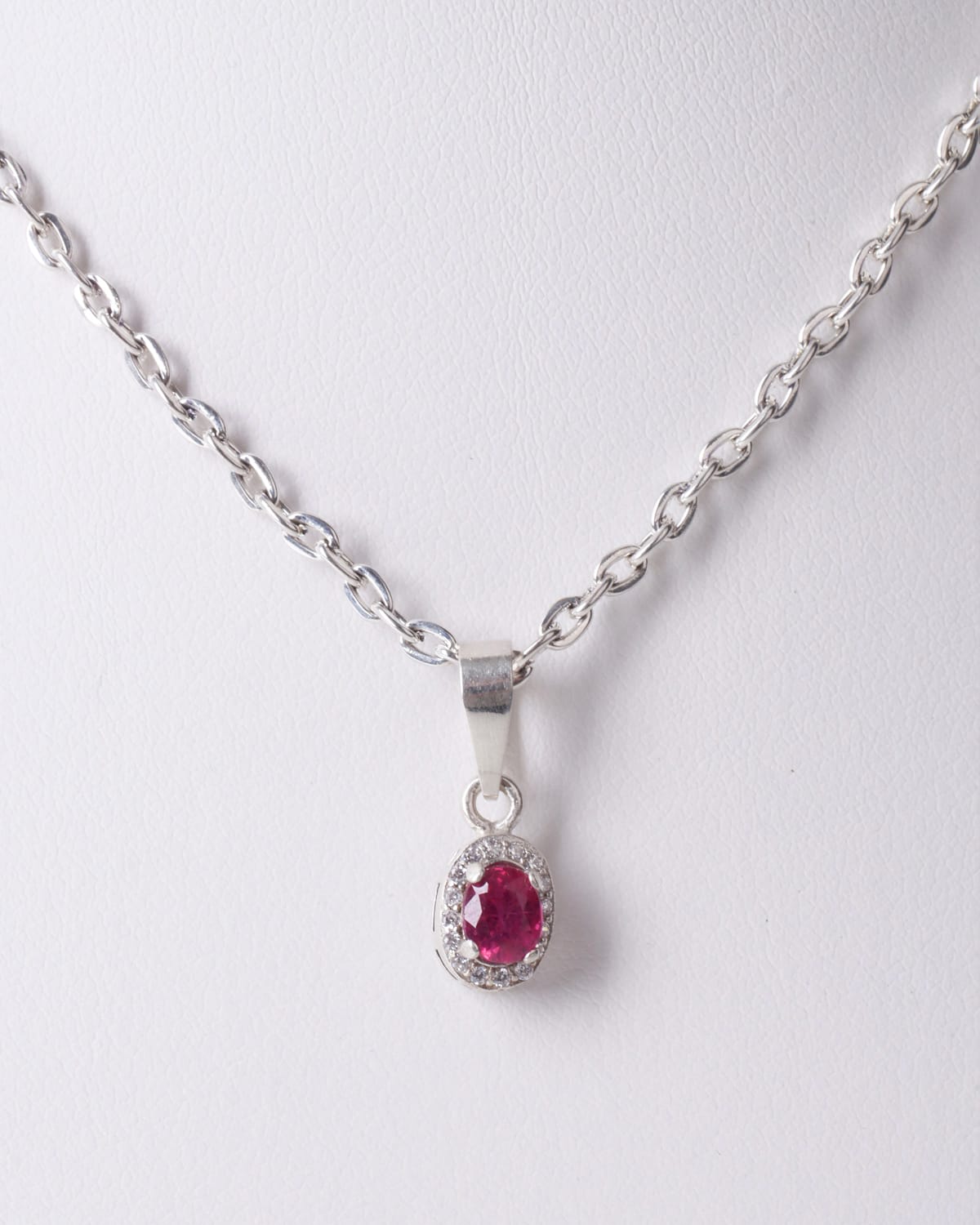 Ruby Gemstone Necklace 3