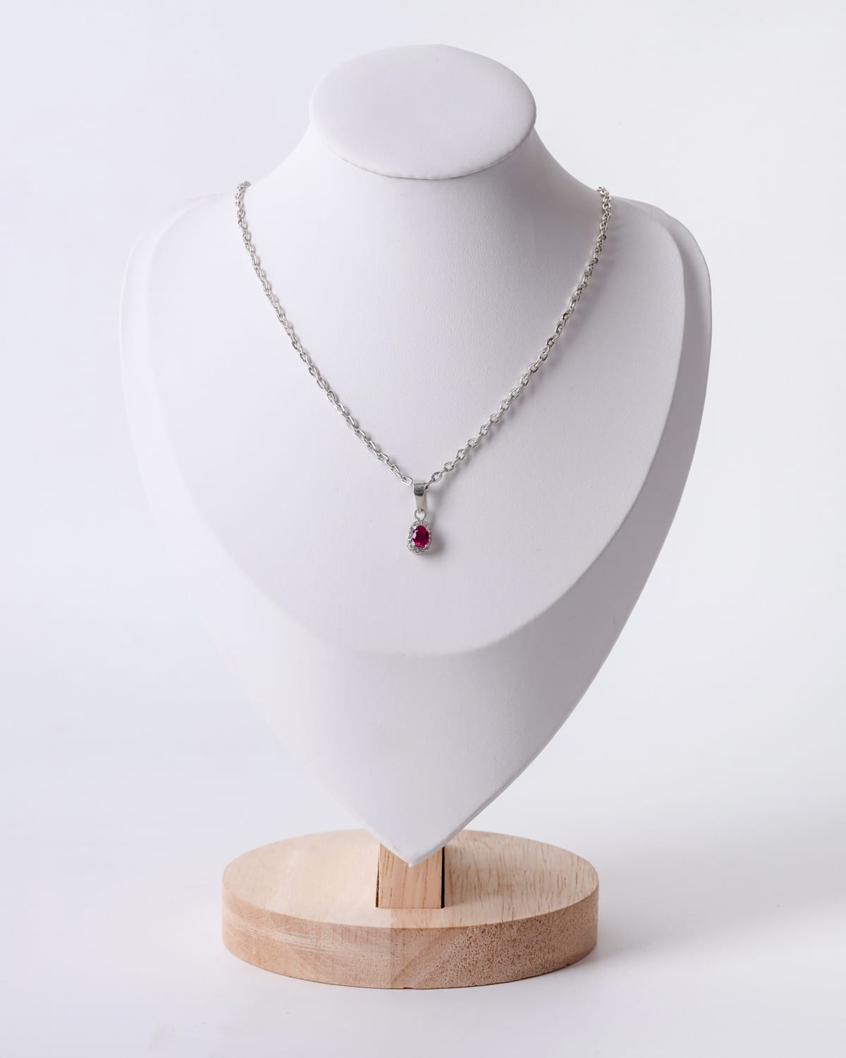 Ruby Gemstone Necklace 2