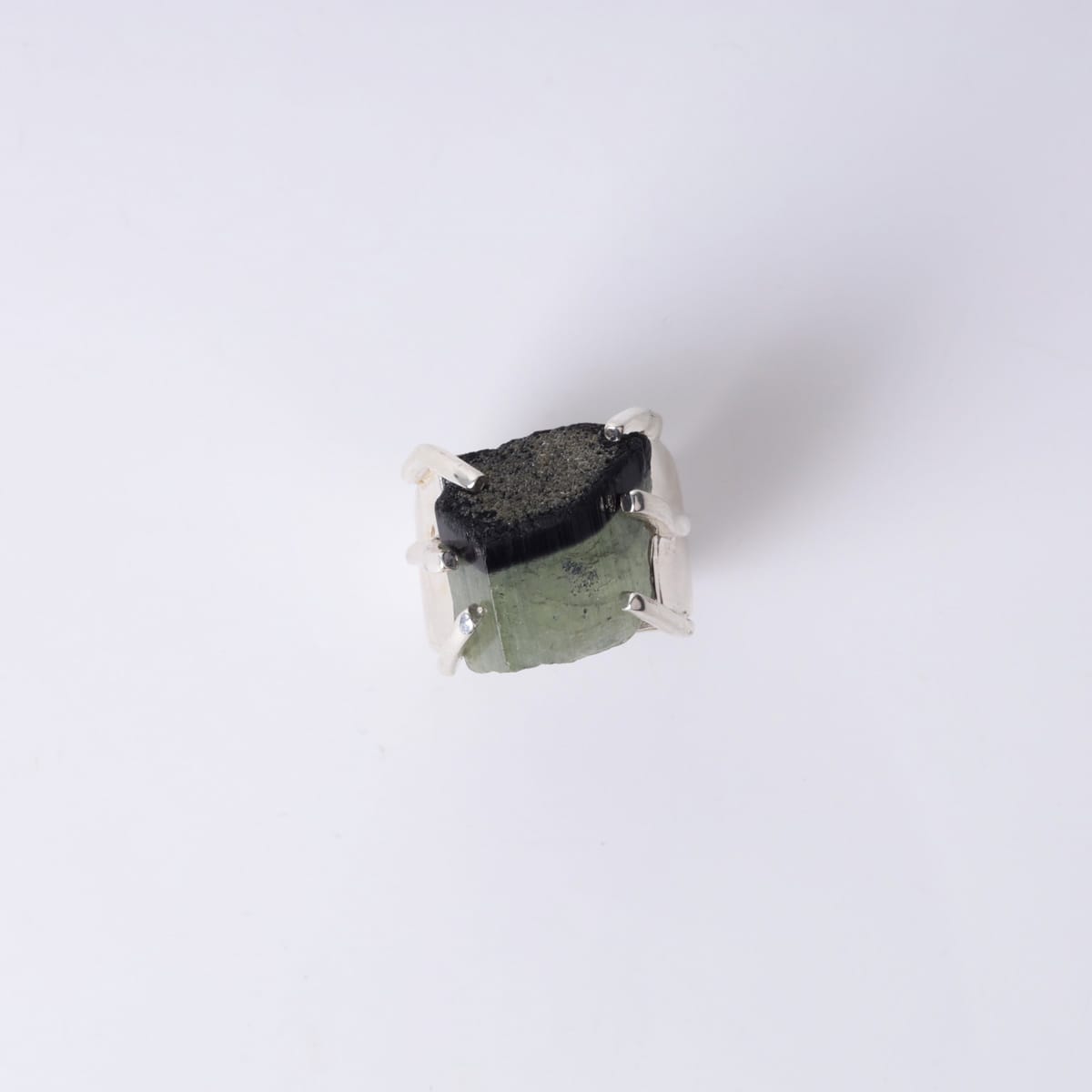 Noorstani Tourmaline Ring in 980 Silver 3