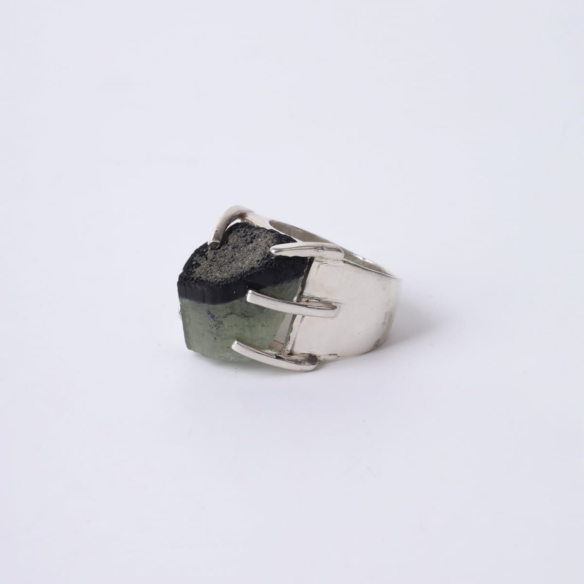 Noorstani Tourmaline Ring in 980 Silver 1