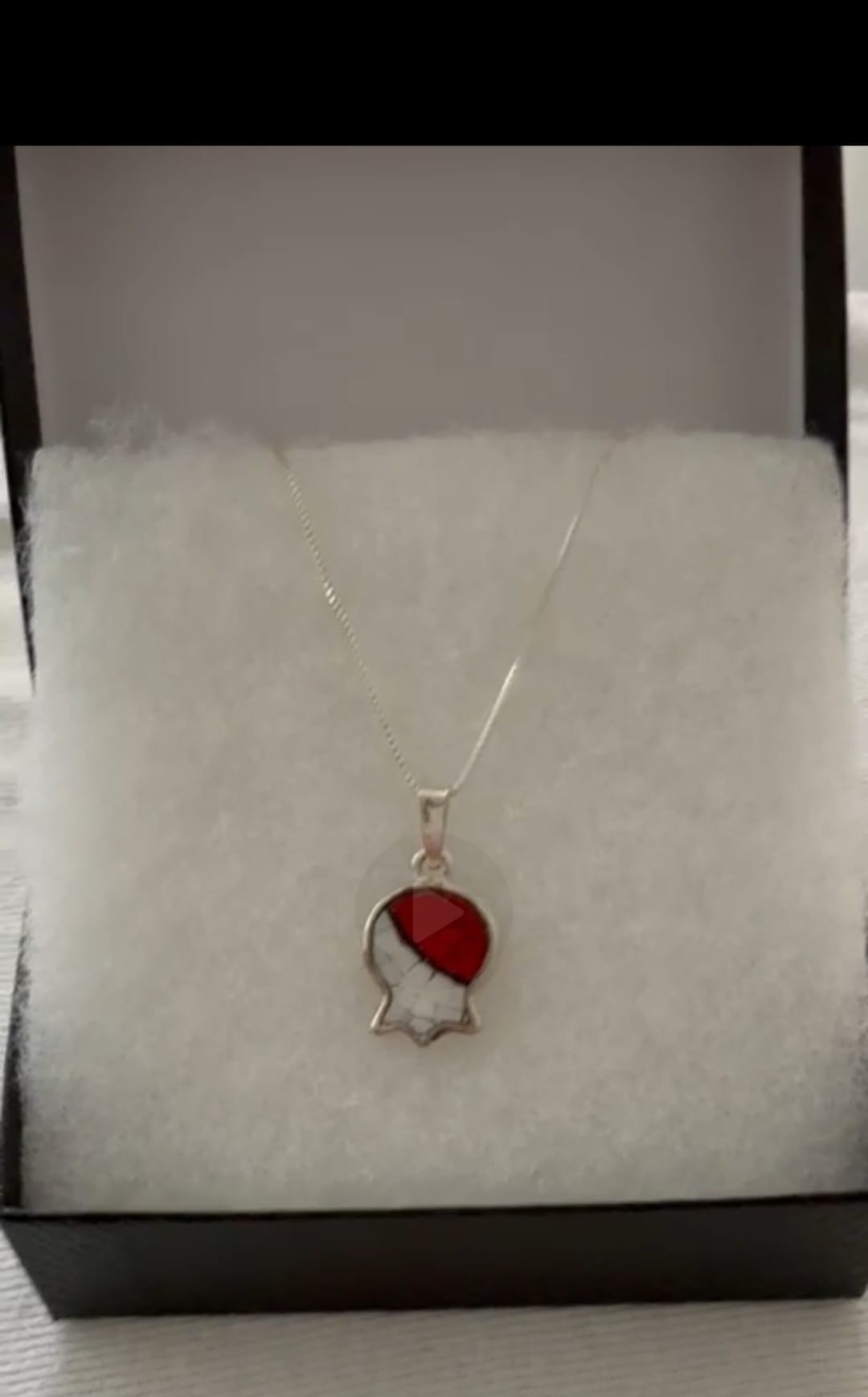 Pomegrante Pendante Handmade 2