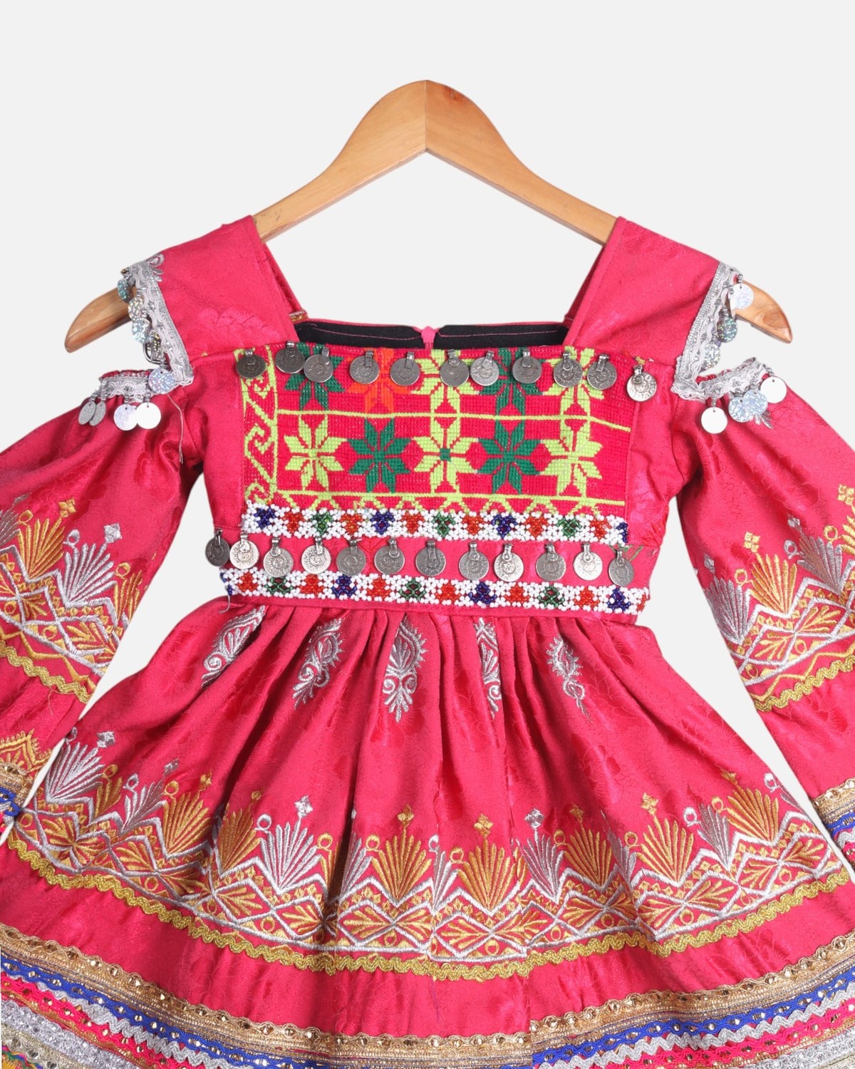 Hand Embroidered Dress For Kids 1