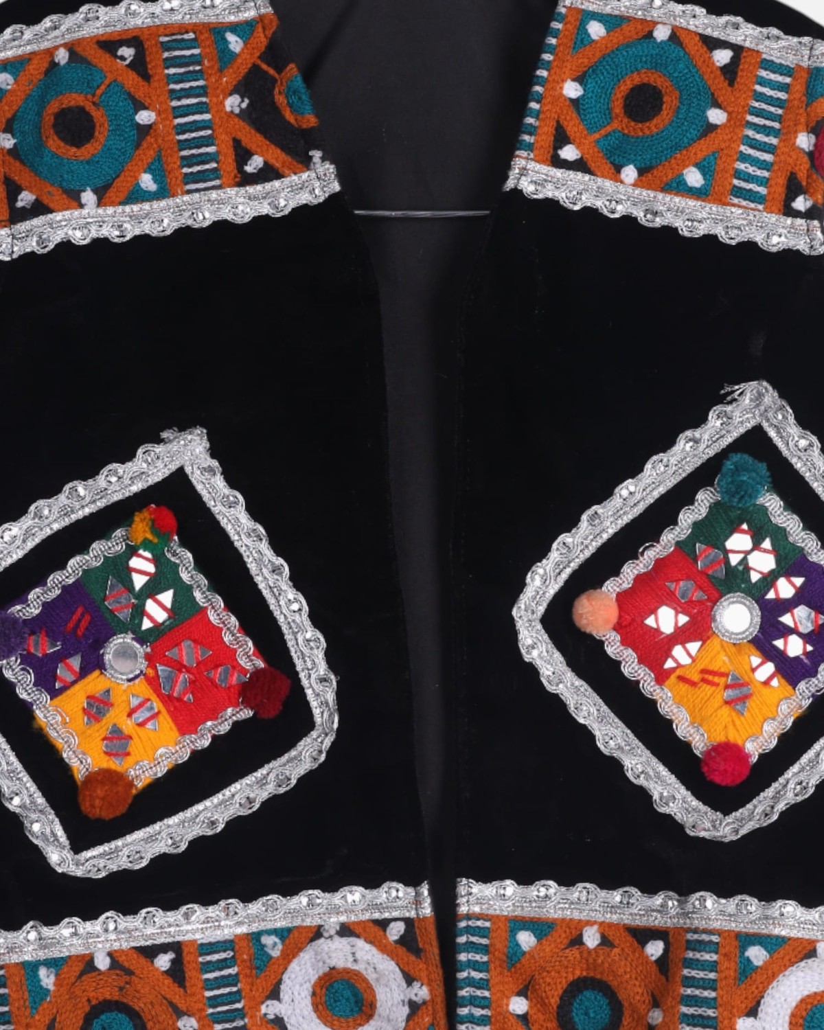 Children's Velvet Embroidered Waistcoat 1