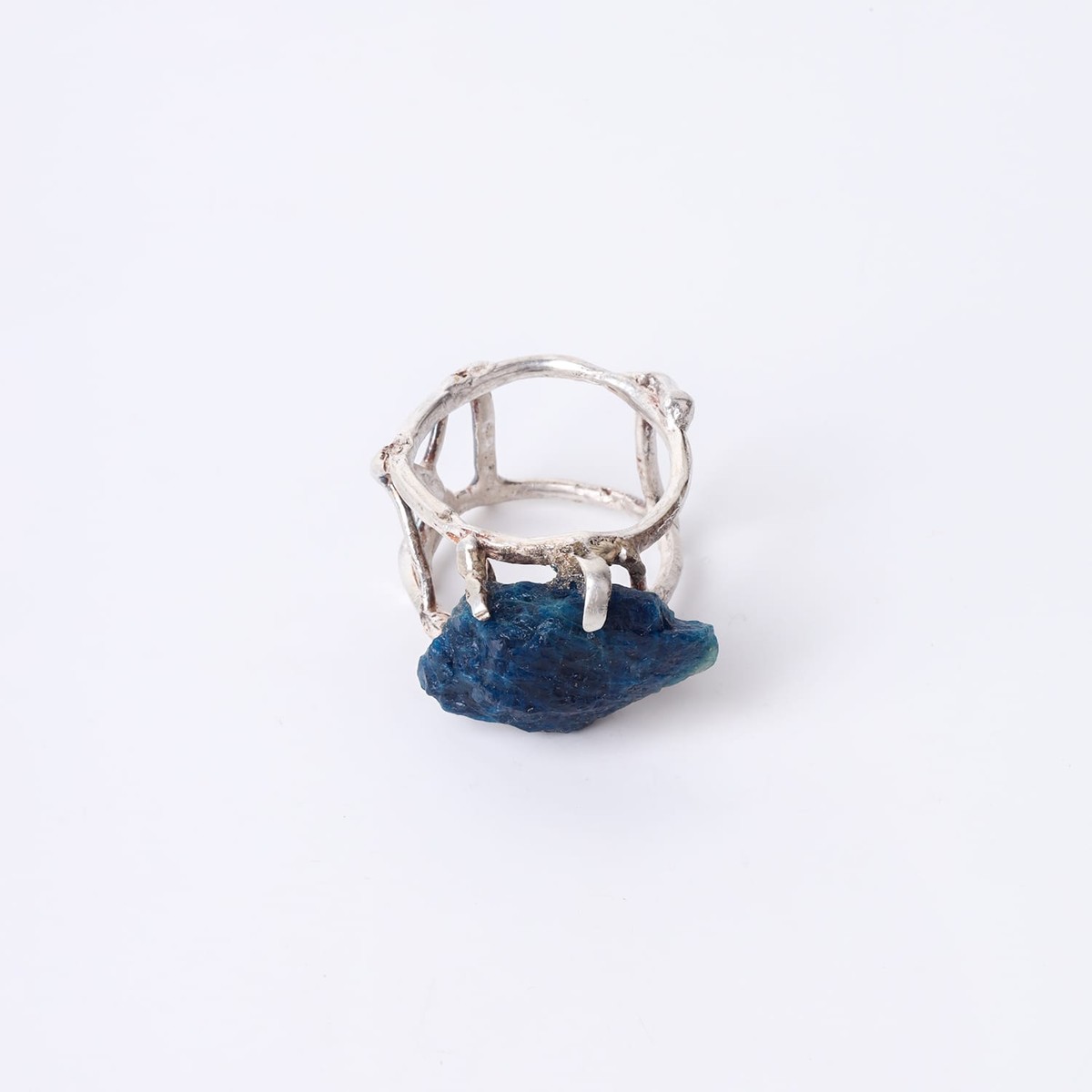 Lapis Lazuli Gemstone Silver Ring 1