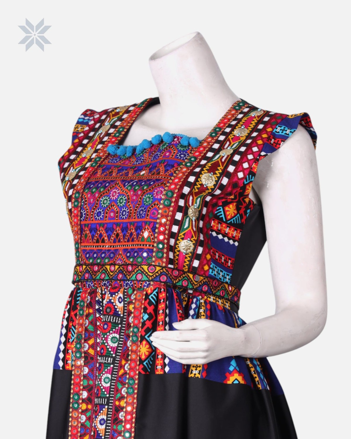 Authentic Hand Embroidered Traditional Dress 1