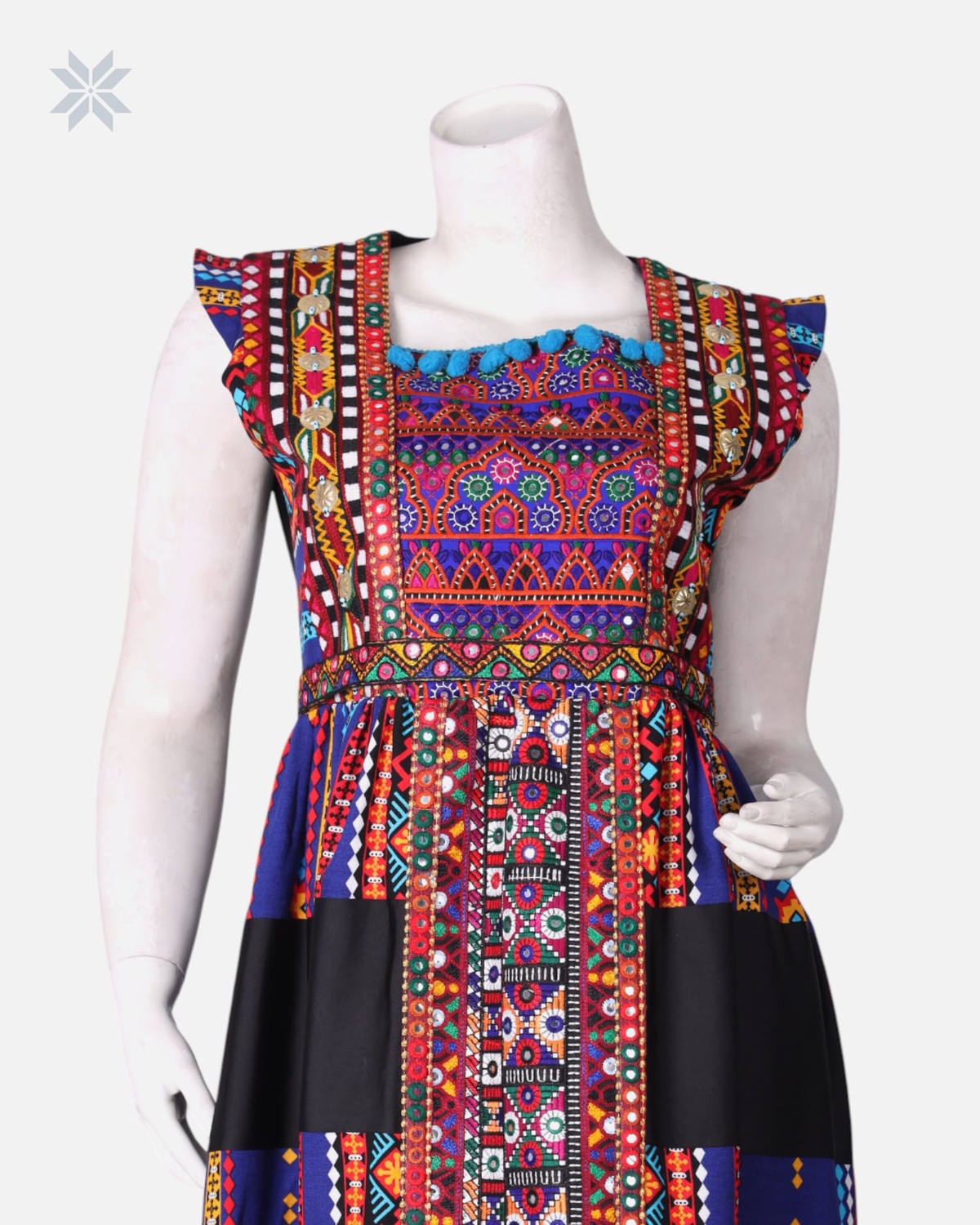 Authentic Hand Embroidered Traditional Dress 7