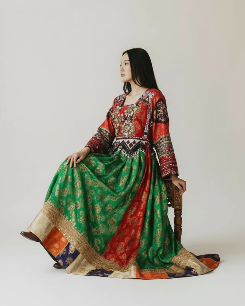 Afghan Kuchi Bridal Dress 7