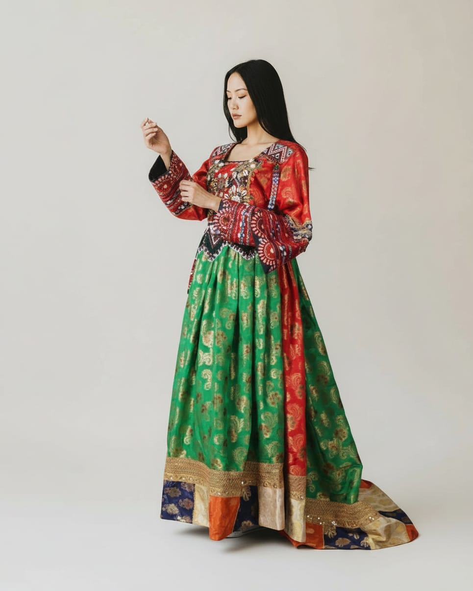 Afghan Kuchi Bridal Dress 6