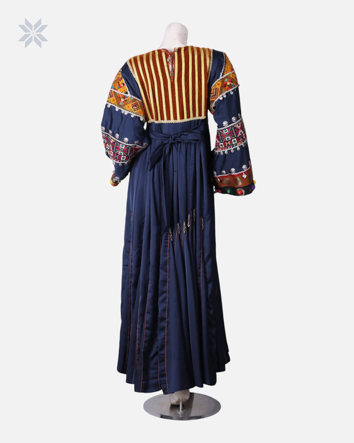 Handcrafted Afghan Embroidered Dress 6