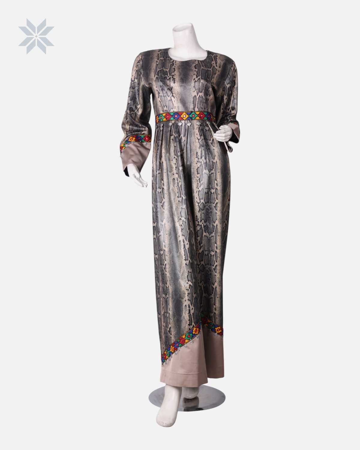 Jamsood Authentic Afghan Dress Hand Embroidered 2