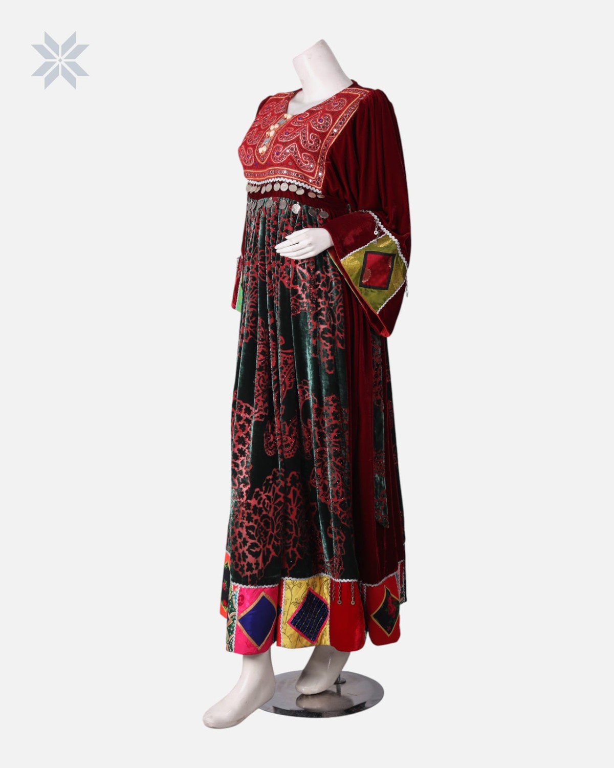 Kuchi Velvet Dress 1