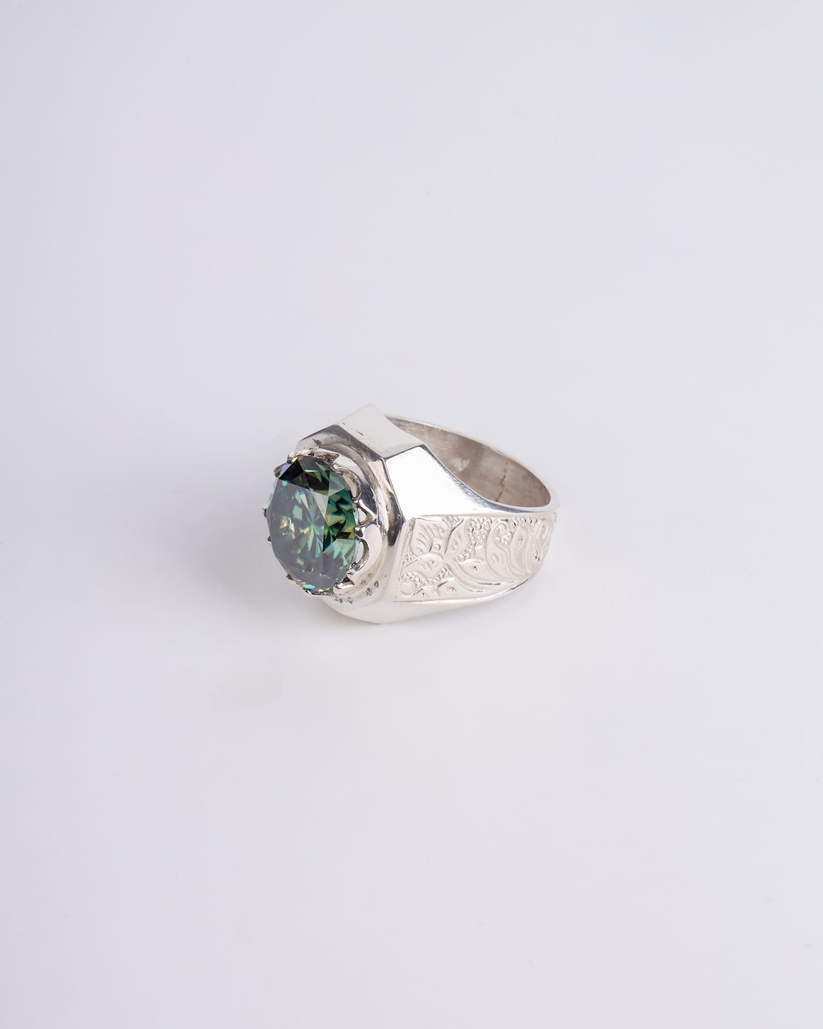 Men’s Diamond Moissanite Ring 3