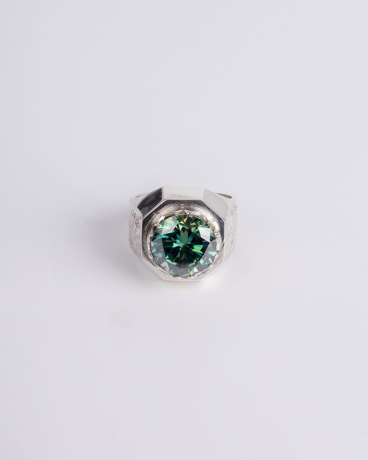 Men’s Diamond Moissanite Ring 5