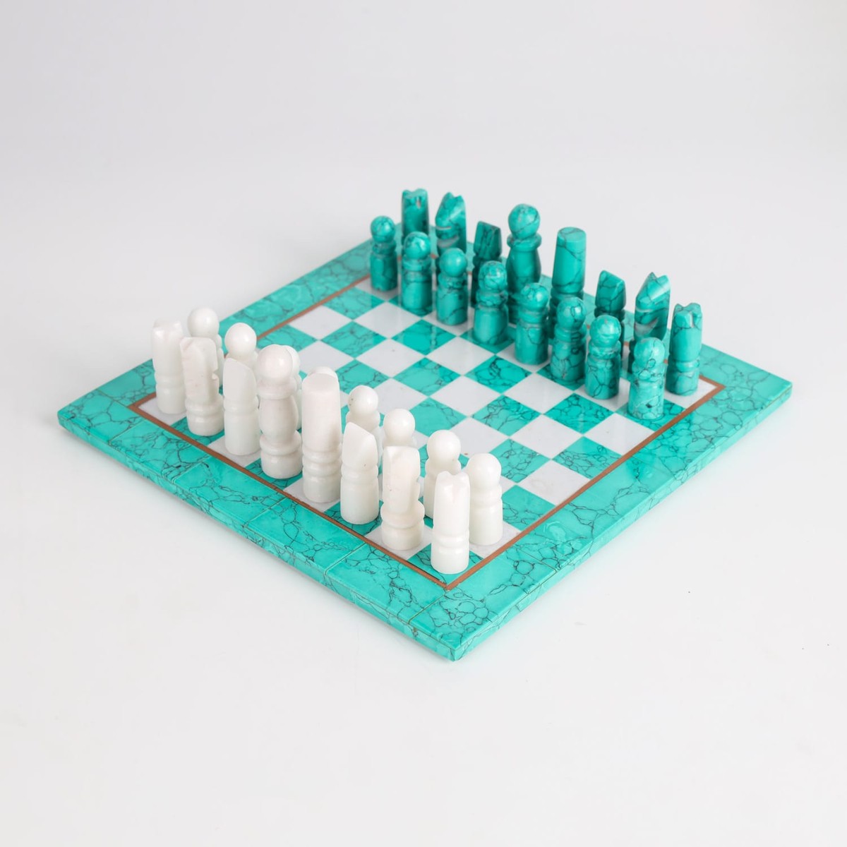Handcrafted Chess Set Luxury Board with Box 6