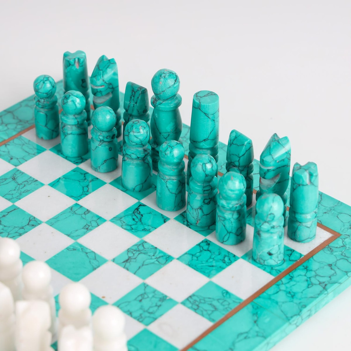 Handcrafted Chess Set Luxury Board with Box 7