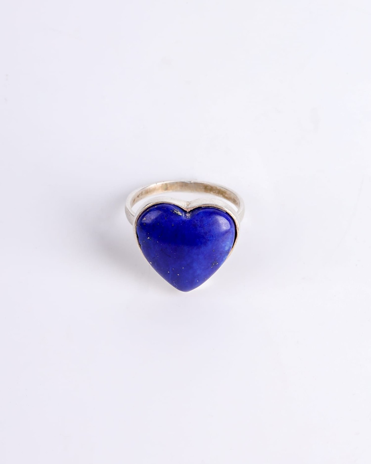 Women’s Heart Lapis Lazuli Ring 2