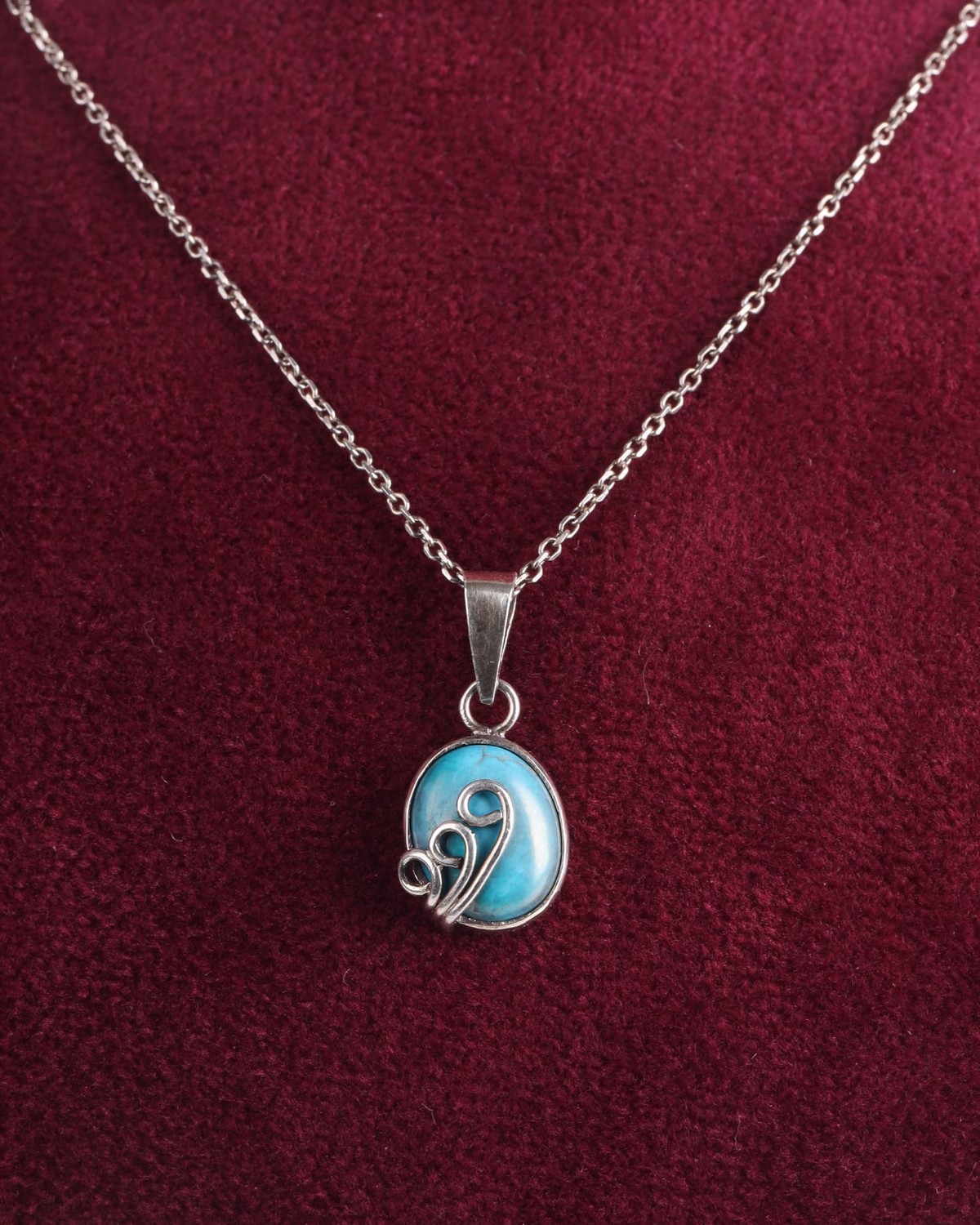 Handmade Four Piece Kerman Turquoise Jewelry Set 4