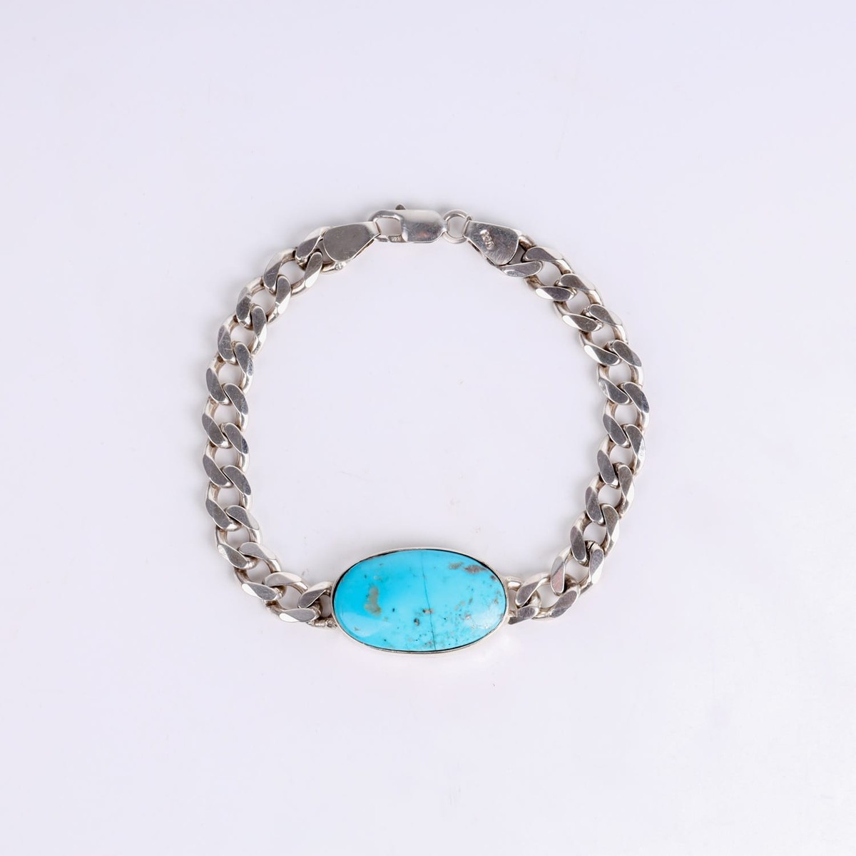 925 Sterling Silver Turquoise Bracelet 3