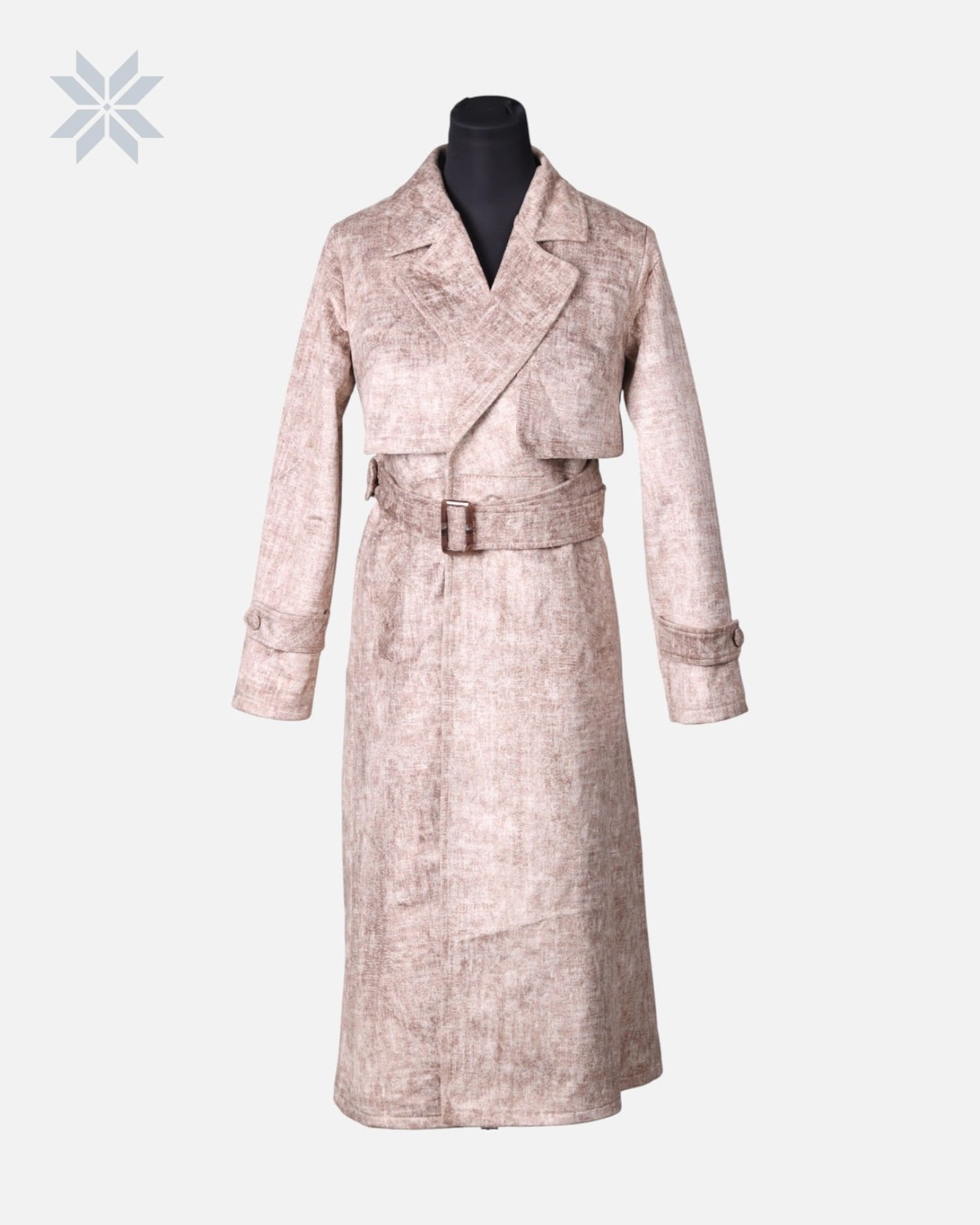 Handcrafted Afghan Suede Overcoat for Women 1