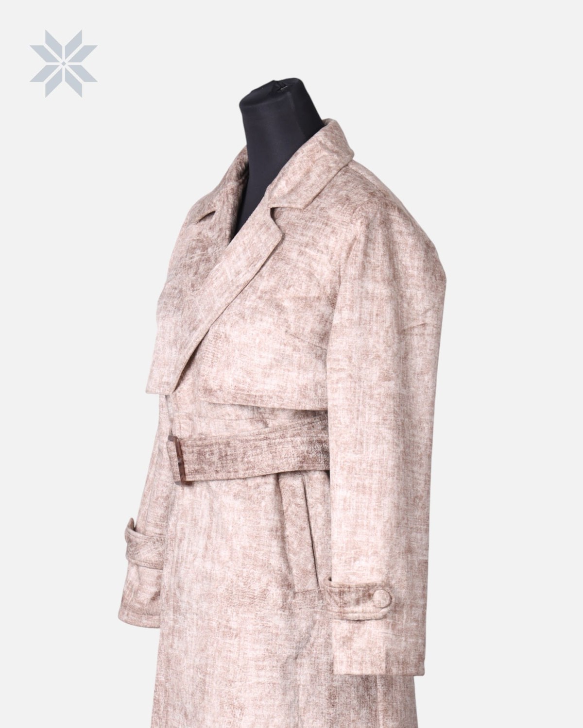 Handcrafted Afghan Suede Overcoat for Women 2