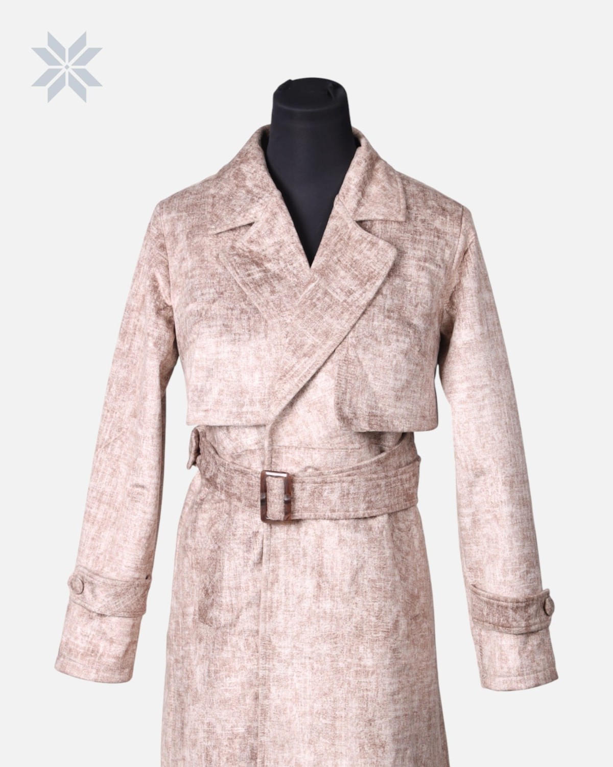 Handcrafted Afghan Suede Overcoat for Women 4