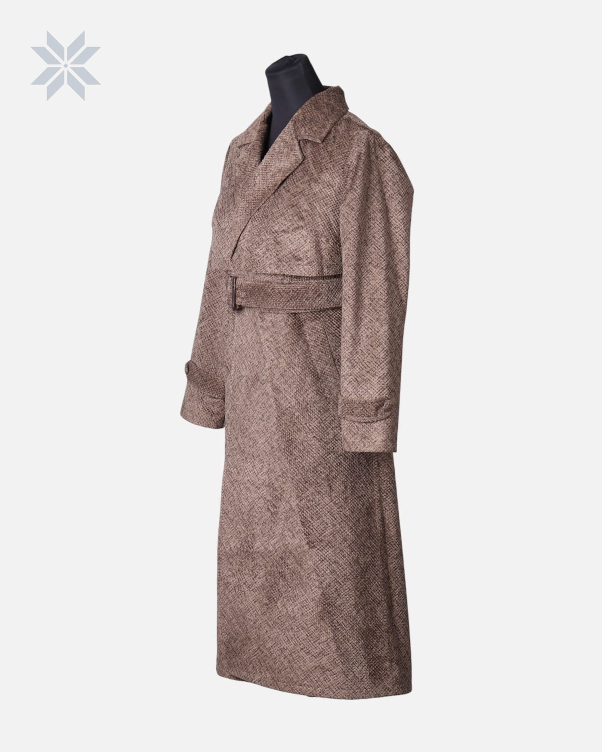 Women’s Suede Long Coat 4