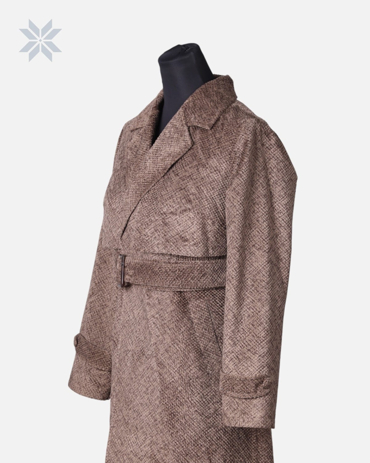 Women’s Suede Long Coat 1