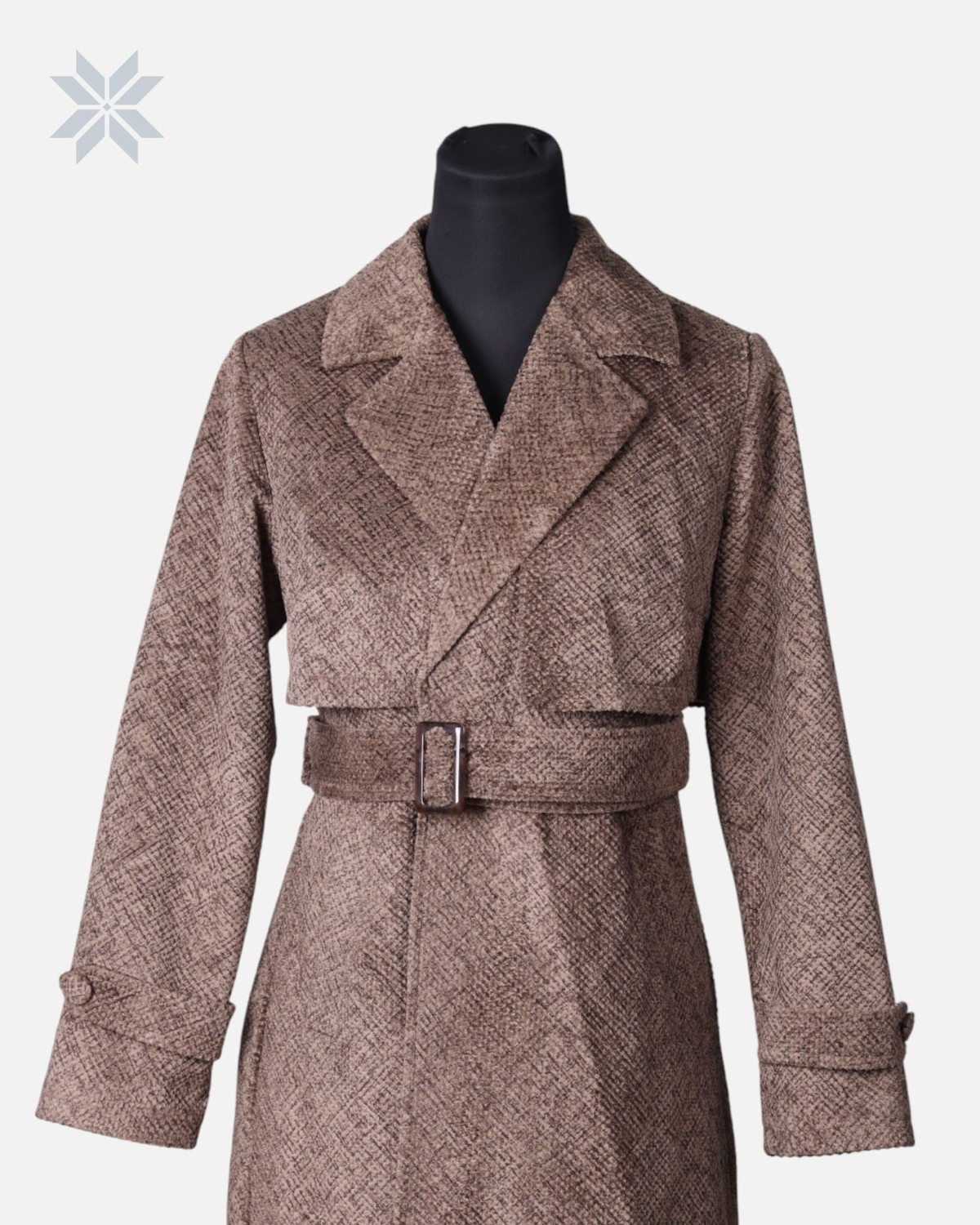 Women’s Suede Long Coat 3
