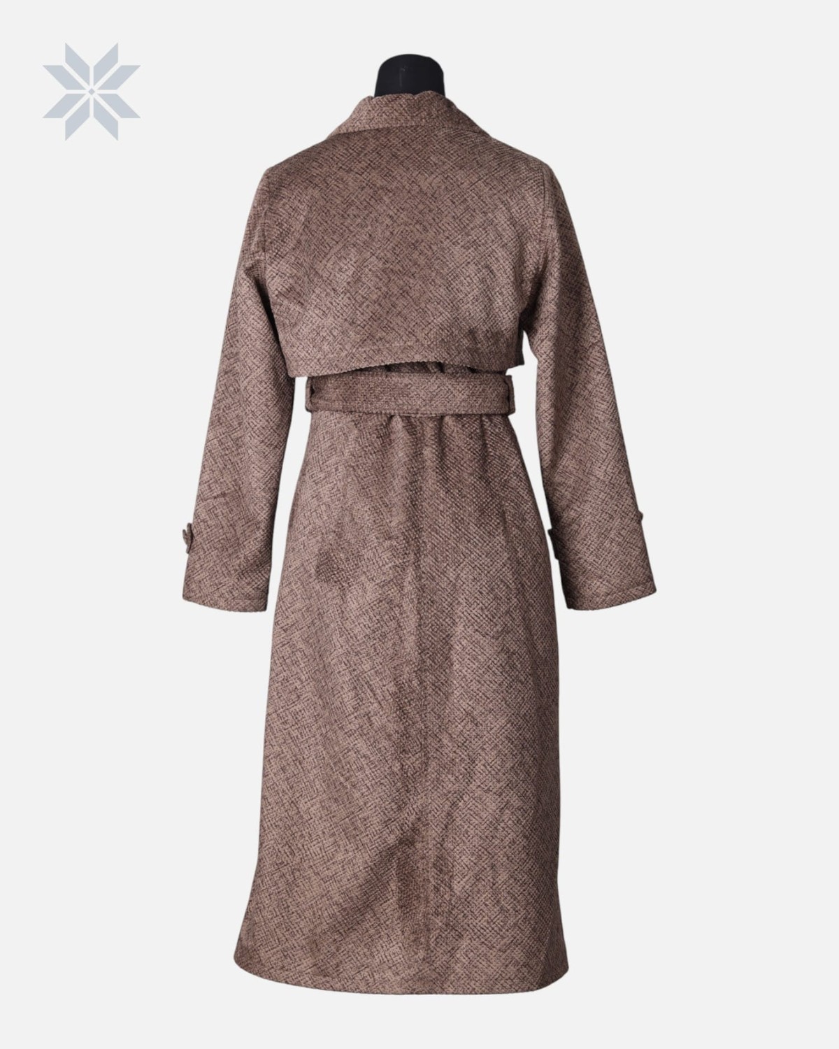 Women’s Suede Long Coat 5
