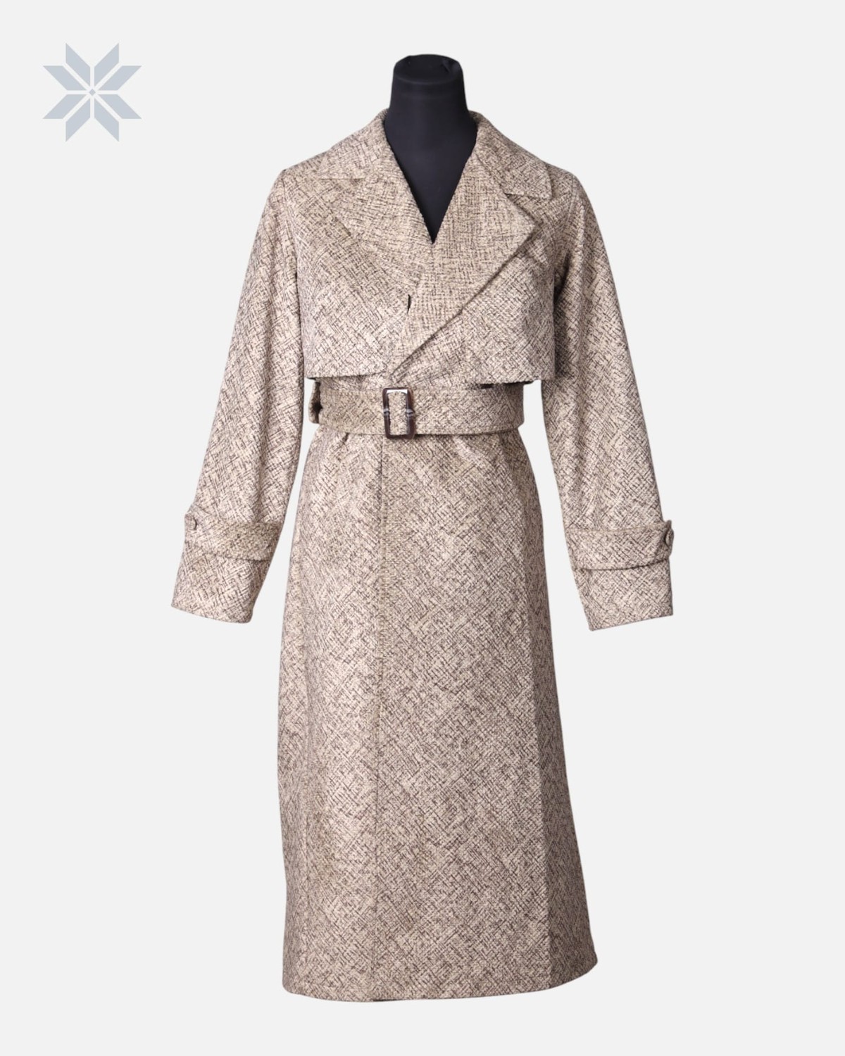 Women’s Handmade Suede Long Coat 1