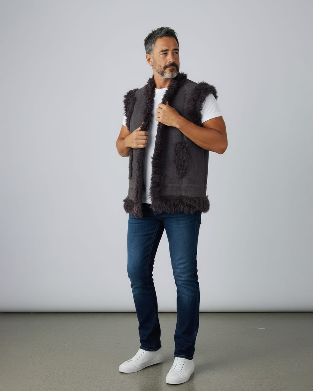 Winter Pustani Vest Handmade 4