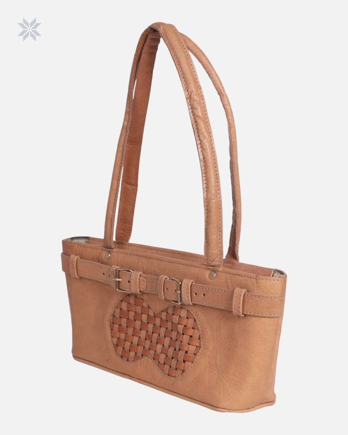 Handmade Woven Leather Bag 4