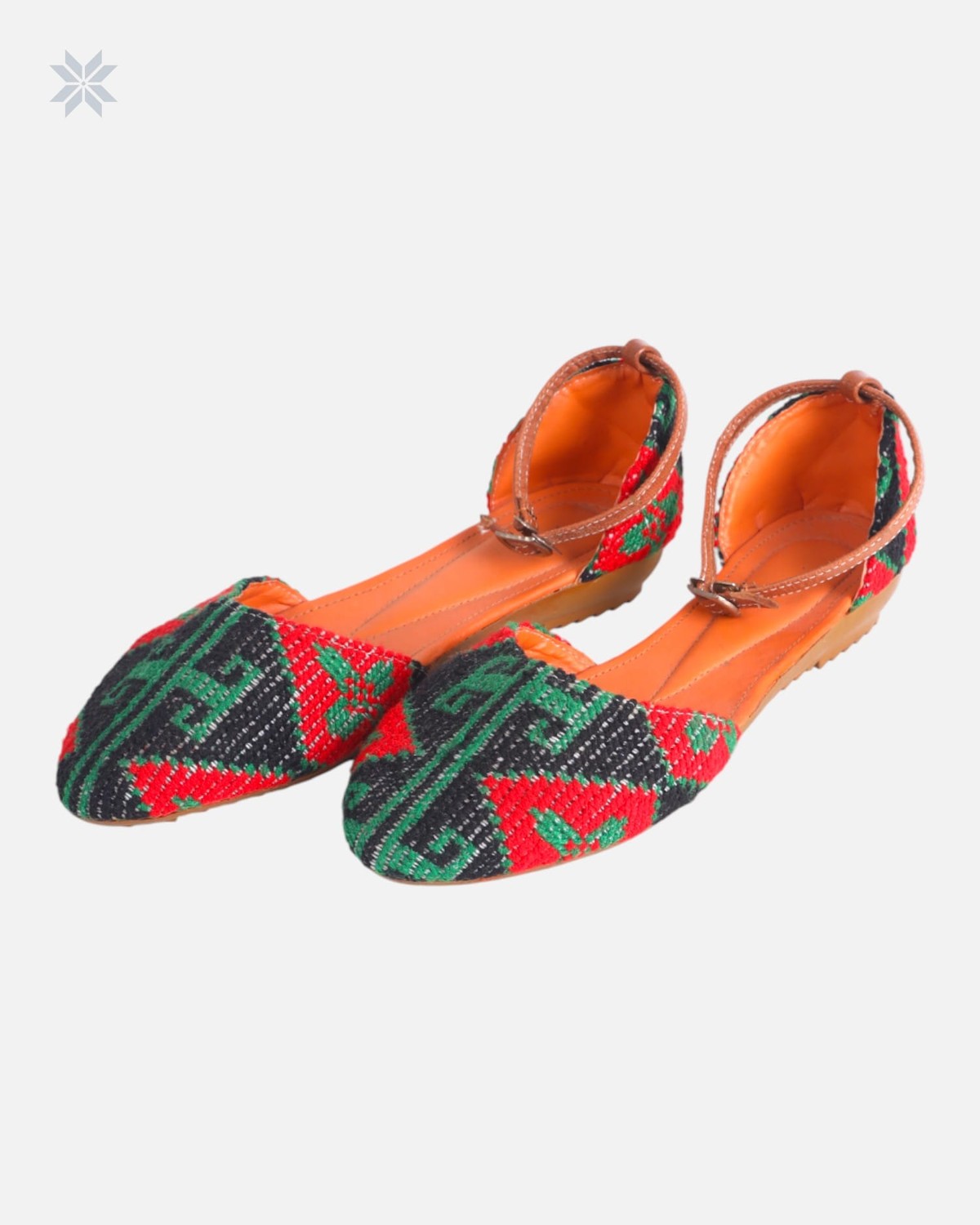 Handcrafted Embroidered Flat Shoes 4