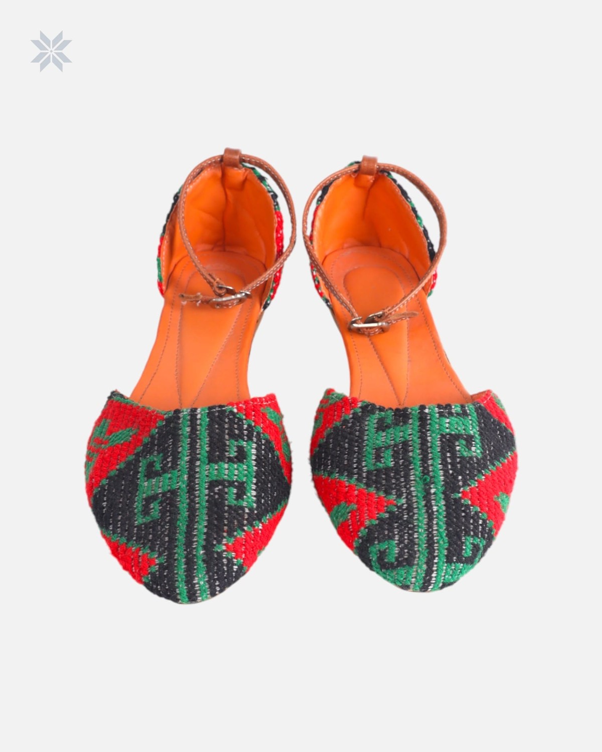 Handcrafted Embroidered Flat Shoes 3
