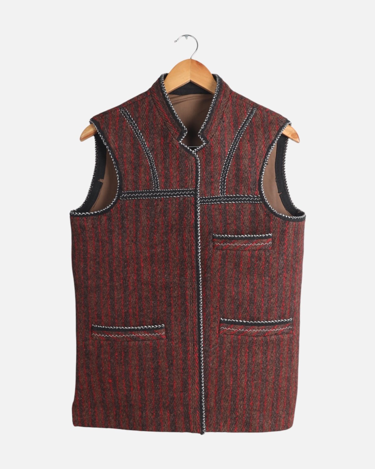 Men’s Handcrafted Woolen Vest 7