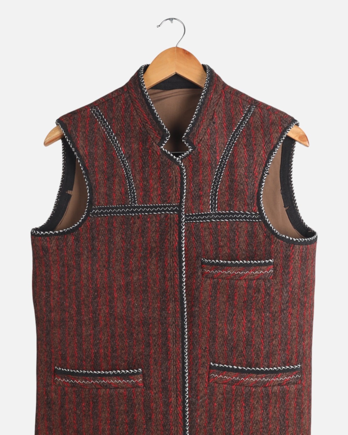 Men’s Handcrafted Woolen Vest 4